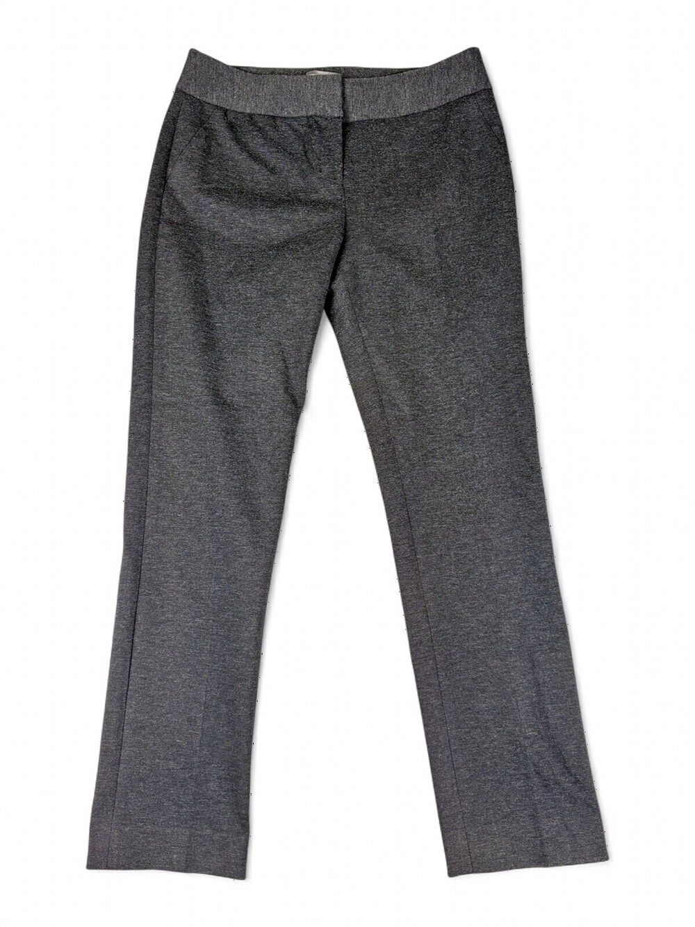 Vince Camuto Womens 6P Charcoal Gray Cropped Straight Leg Petite Pants